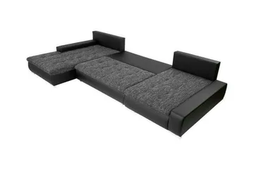 Kintore 4-sits Hörnbäddsoffa NO_BRAND Dark blue - Møbler - Sofaer - Sovesofaer - Langsgående sovesofa