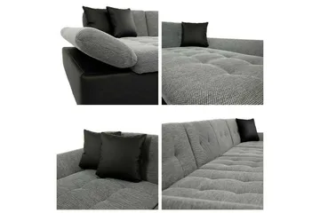 Kintore 4-sits Hörnbäddsoffa NO_BRAND Dark yellow - Møbler - Sofaer - Sovesofaer - Sovesofa divan