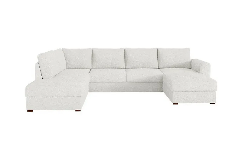Kintore 4-sits Hörnbäddsoffa NO_BRAND White