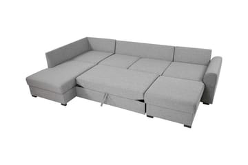 Kintore 4-sits Hörnbäddsoffa White - Møbler - Sofaer - Sovesofaer - Hjørnesovesofa
