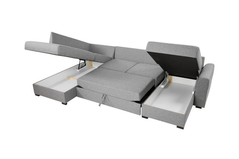 Kintore 4-sits Hörnbäddsoffa White - Møbler - Sofaer - Sovesofaer - Sovesofa divan