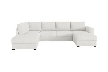 Kintore 4-sits Hörnbäddsoffa White - Møbler - Sofaer - Sovesofaer - Hjørnesovesofa