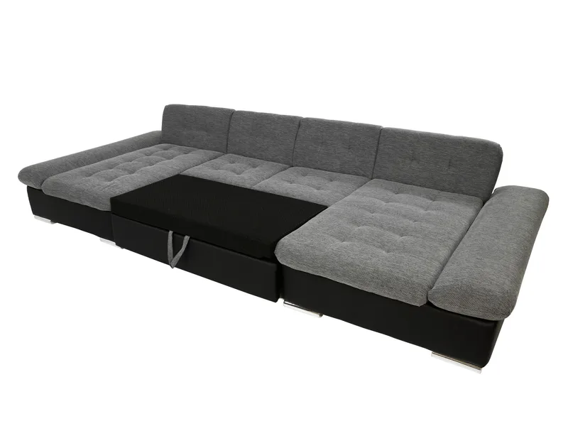 Kintore 5-sits Hörnbäddsoffa NO_BRAND Dark grey - Møbler - Sofaer - Sovesofaer - Sovesofa divan