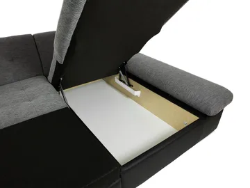 Kintore 5-sits Hörnbäddsoffa NO_BRAND Dark grey - Møbler - Sofaer - Sovesofaer - Sovesofa divan