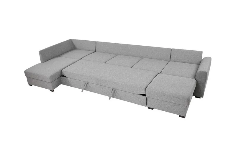 Kintore 6-sits Hörnbäddsoffa Beige/Light beige - Møbler - Sofaer - Sovesofaer - Sovesofa divan