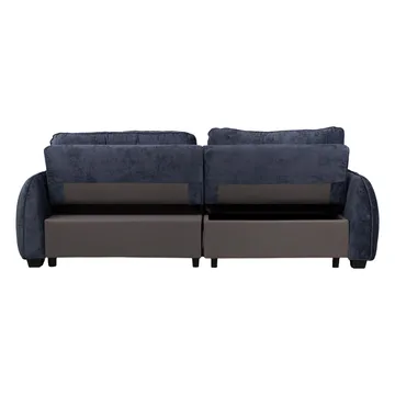 Hjørnesovesofa Klevor - Blå - Møbler - Sofaer - Sovesofaer - Hjørnesovesofa