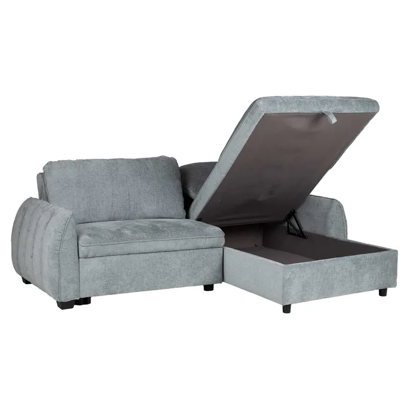 Hjørnesovesofa Klevor - blågrønn - Møbler - Sofaer - Sovesofaer - Hjørnesovesofa