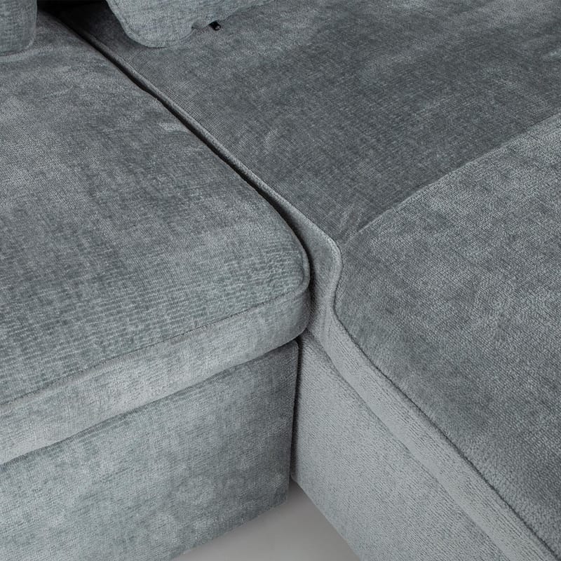 Hjørnesovesofa Klevor - blågrønn - Møbler - Sofaer - Sovesofaer - Hjørnesovesofa