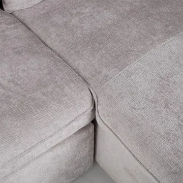 Hjørnesovesofa Klevor - Lys grå - Møbler - Sofaer - Sovesofaer - Hjørnesovesofa