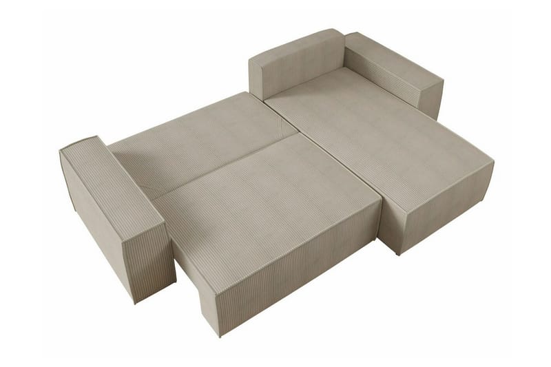 Knocklong 3-seters Hjørnesovesofa - Blå - Møbler - Sofaer - Sovesofaer - Hjørnesovesofa