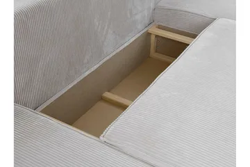 Knocklong 3-seters Hjørnesovesofa - Cream - Møbler - Sofaer - Sovesofaer - Sovesofa divan