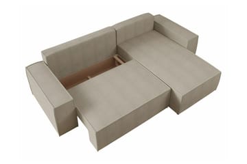 Knocklong 3-seters Hjørnesovesofa - Grå - Møbler - Sofaer - Sovesofaer - Hjørnesovesofa