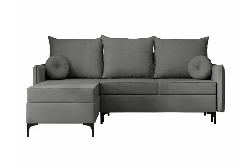 Knocklong 3-seters Hjørnesovesofa, Grå