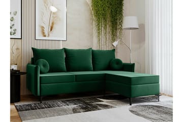 Knocklong 3-seters Hjørnesovesofa - Grøn - Møbler - Sofaer - Sovesofaer - Sovesofa divan