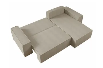 Knocklong 3-seters Hjørnesovesofa - Grøn - Møbler - Sofaer - Sovesofaer - Hjørnesovesofa