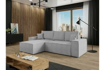 Knocklong 3-seters Hjørnesovesofa - Lysegrå - Møbler - Sofaer - Sovesofaer - Sovesofa divan