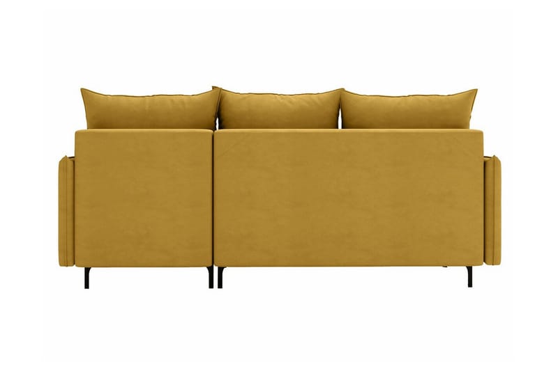 Knocklong 3-seters Hjørnesovesofa - Rosa - M øbler - Sofaer - Sovesofaer - Hjørnesovesofa