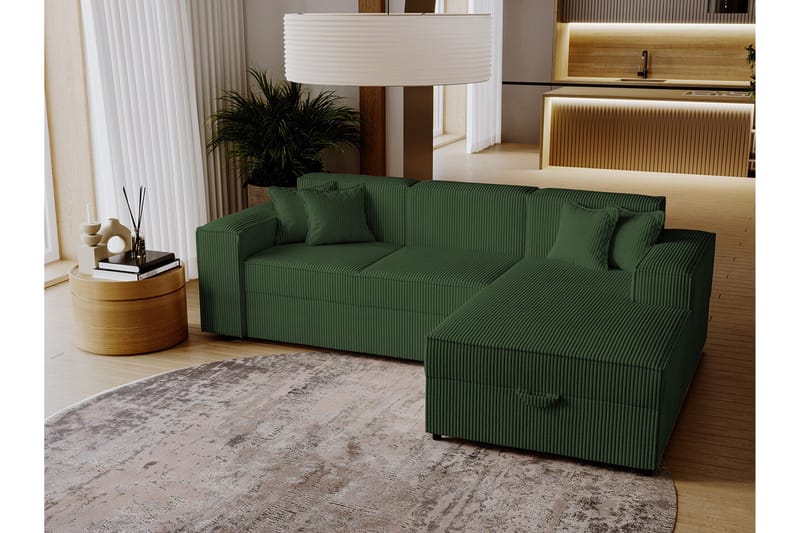 Knocklong 3-seters Hjørnesovesofa - Møbler - Sofaer - Sovesofaer - Sovesofa divan