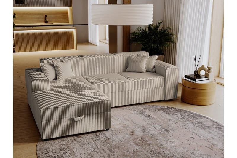 Knocklong 3-seters Hjørnesovesofa - Møbler - Sofaer - Sovesofaer - Hjørnesovesofa