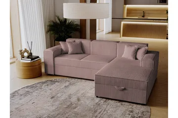 Knocklong 3-seters Hjørnesovesofa - Møbler - Sofaer - Sovesofaer - Hjørnesovesofa