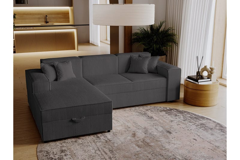 Knocklong 3-seters Hjørnesovesofa - Møbler - Sofaer - Sovesofaer - Hjørnesovesofa