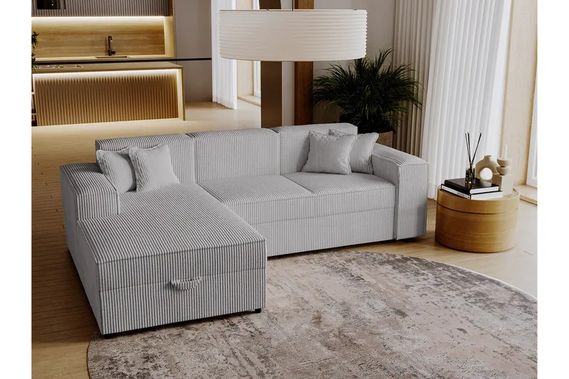 Knocklong 3-seters Hjørnesovesofa - Møbler - Sofaer - Sovesofaer - Sovesofa divan