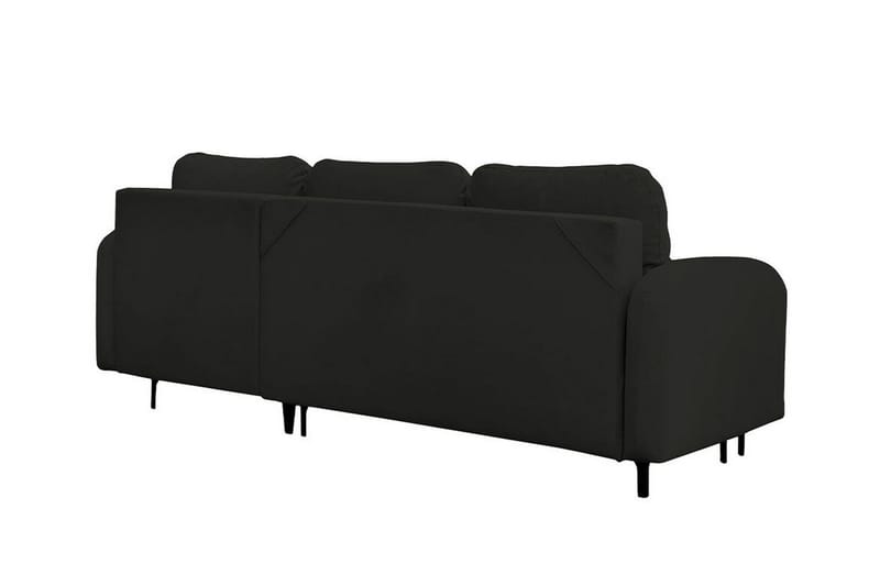 Knocklong 3-sits Hörnbäddsoffa Black - Møbler - Sofaer - Sovesofaer - Hjørnesovesofa