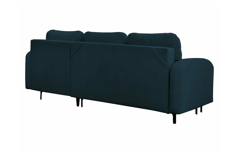 Knocklong 3-sits Hörnbäddsoffa Dark blue - Møbler - Sofaer - Sovesofaer - Hjørnesovesofa