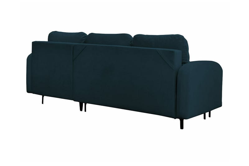 Knocklong 3-sits Hörnbäddsoffa Dark blue - Møbler - Sofaer - Sovesofaer - Hjørnesovesofa