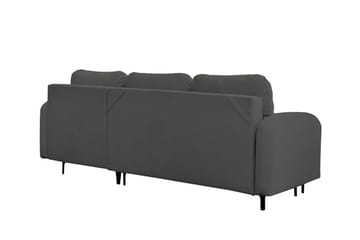 Knocklong 3-sits Hörnbäddsoffa Dark grey - Møbler - Sofaer - Sovesofaer - Hjørnesovesofa