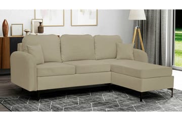 Knocklong 3-sits Hörnbäddsoffa NO_BRAND beige - Møbler - Sofaer - Sovesofaer - Sovesofa divan