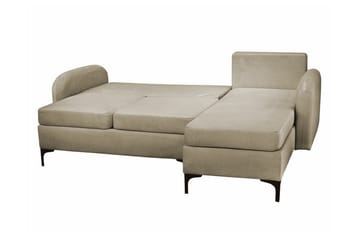 Knocklong 3-sits Hörnbäddsoffa NO_BRAND Dark blue - Møbler - Sofaer - Sovesofaer - Hjørnesovesofa