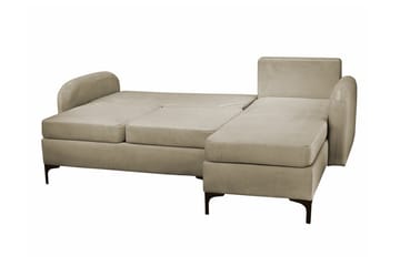 Knocklong 3-sits Hörnbäddsoffa NO_BRAND Dark green - Møbler - Sofaer - Sovesofaer - Sovesofa divan