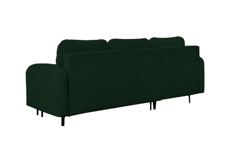 Knocklong 3-sits Hörnbäddsoffa NO_BRAND Dark green - Møbler - Sofaer - Sovesofaer - Sovesofa divan