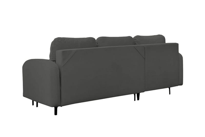 Knocklong 3-sits Hörnbäddsoffa NO_BRAND Dark grey - Møbler - Sofaer - Sovesofaer - Hjørnesovesofa
