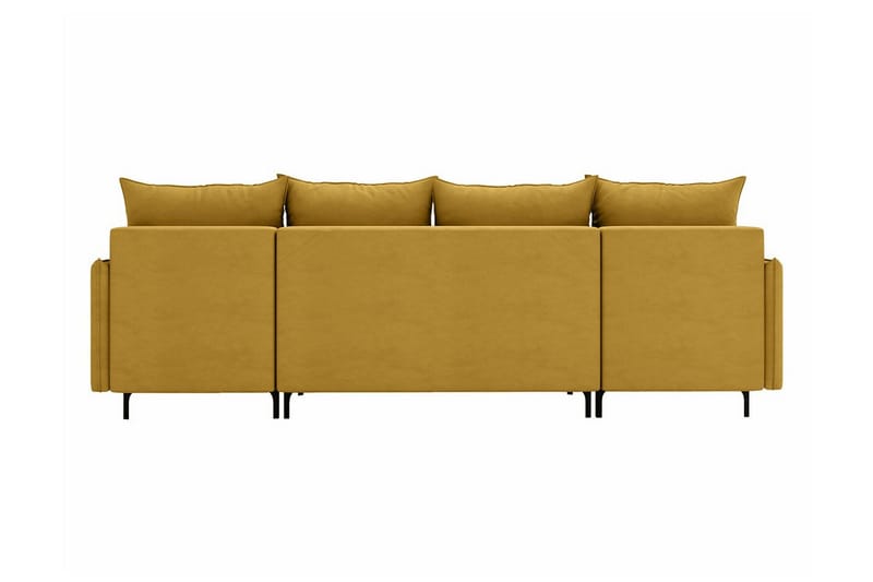 Knocklong 4-seters Hjørnesovesofa - Blå - Møbler - Sofaer - Sovesofaer - Hjørnesovesofa