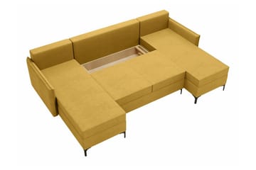 Knocklong 4-seters Hjørnesovesofa - Cream - Møbler - Sofaer - Sovesofaer - Hjørnesovesofa