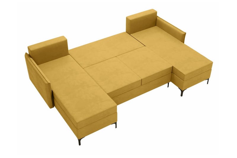 Knocklong 4-seters Hjørnesovesofa - Grå - Møbler - Sofaer - Sovesofaer - Sovesofa divan