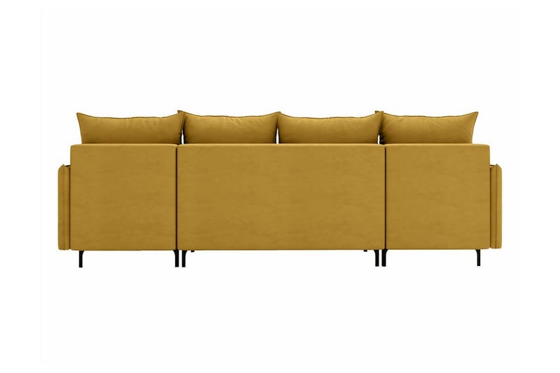 Knocklong 4-seters Hjørnesovesofa - Rosa - M øbler - Sofaer - Sovesofaer - Hjørnesovesofa