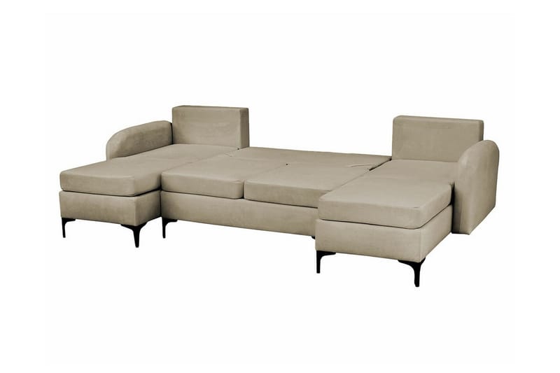 Knocklong 4-sits Hörnbäddsoffa NO_BRAND Dark green - Møbler - Sofaer - Sovesofaer - Sovesofa divan
