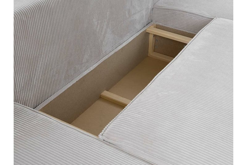 Knocklong 4-sits Hörnbäddsoffa NO_BRAND Yellow - Møbler - Sofaer - Sovesofaer - Hjørnesovesofa