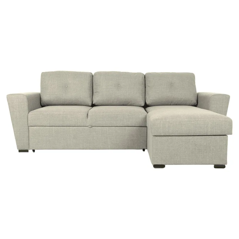 Hjørnesovesofa Korsvik - Beige - Møbler - Sofaer - Sovesofaer - Hjørnesovesofa