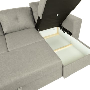 Hjørnesovesofa Korsvik - Beige - Møbler - Sofaer - Sovesofaer - Hjørnesovesofa