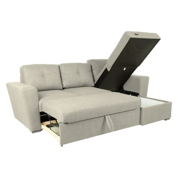 Hjørnesovesofa Korsvik - Beige - Møbler - Sofaer - Sovesofaer - Hjørnesovesofa