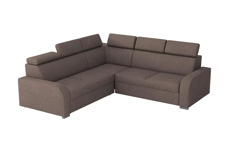 Lavona Hjørnesovesofa Vendbar, Brun