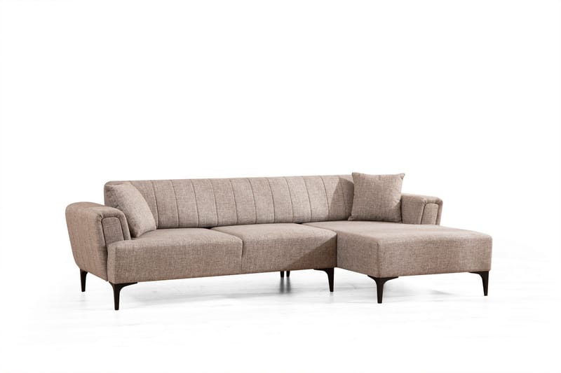 Lilesville Sovesofa med divan, Lysebrun