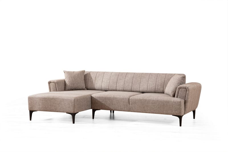 Lilesville Sovesofa med divan, Lysebrun