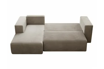 Listowel 3-sits Hörnbäddsoffa NO_BRAND Dark blue - Møbler - Sofaer - Sovesofaer - Sovesofa divan