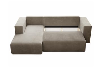 Listowel 3-sits Hörnbäddsoffa NO_BRAND Dark yellow - Møbler - Sofaer - Sovesofaer - Sovesofa divan