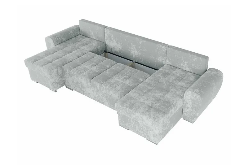 Listowel 4-seters Hjørnesovesofa - Beige - Møbler - Sofaer - Sovesofaer - Sovesofa divan